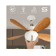 thumbnail image 3 of Ventilador  Xtellar De Techo Con Lampara, 3 of 3
