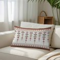 thumbnail image 3 of Southwest Geometric Queen Size Pillow Cover,Pillowcase Protectors with Zipper,Breathable Decorative Throw Pillow Case Cover,Western Boho Beige Grey Rustic Wooden Pillow Shams for Couch Sofa 20x30Inch, 3 of 8