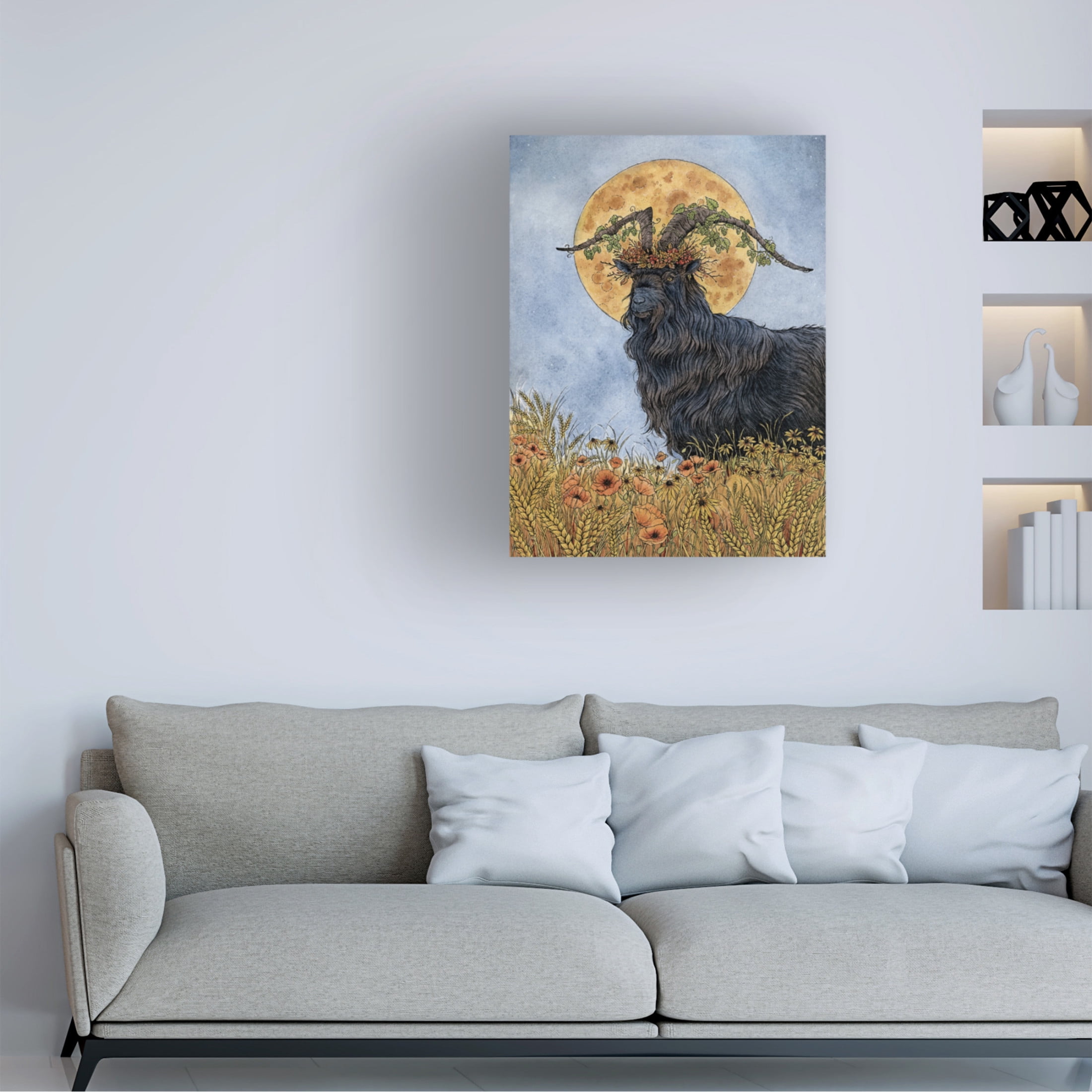 Trademark Fine Art Lea Chaillaud Where the Summer Dies Canvas Wall Art