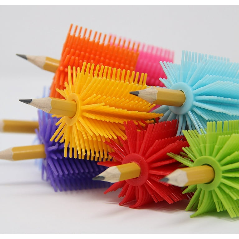 Spike Silicone Fidget Tactile Pencil Grip, Sensory Motor Aid for