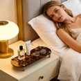 thumbnail image 4 of Tortoiseshell Bathroom Tray, Acrylic Vanity Organizer with Anti-Slip Design, 4 of 6