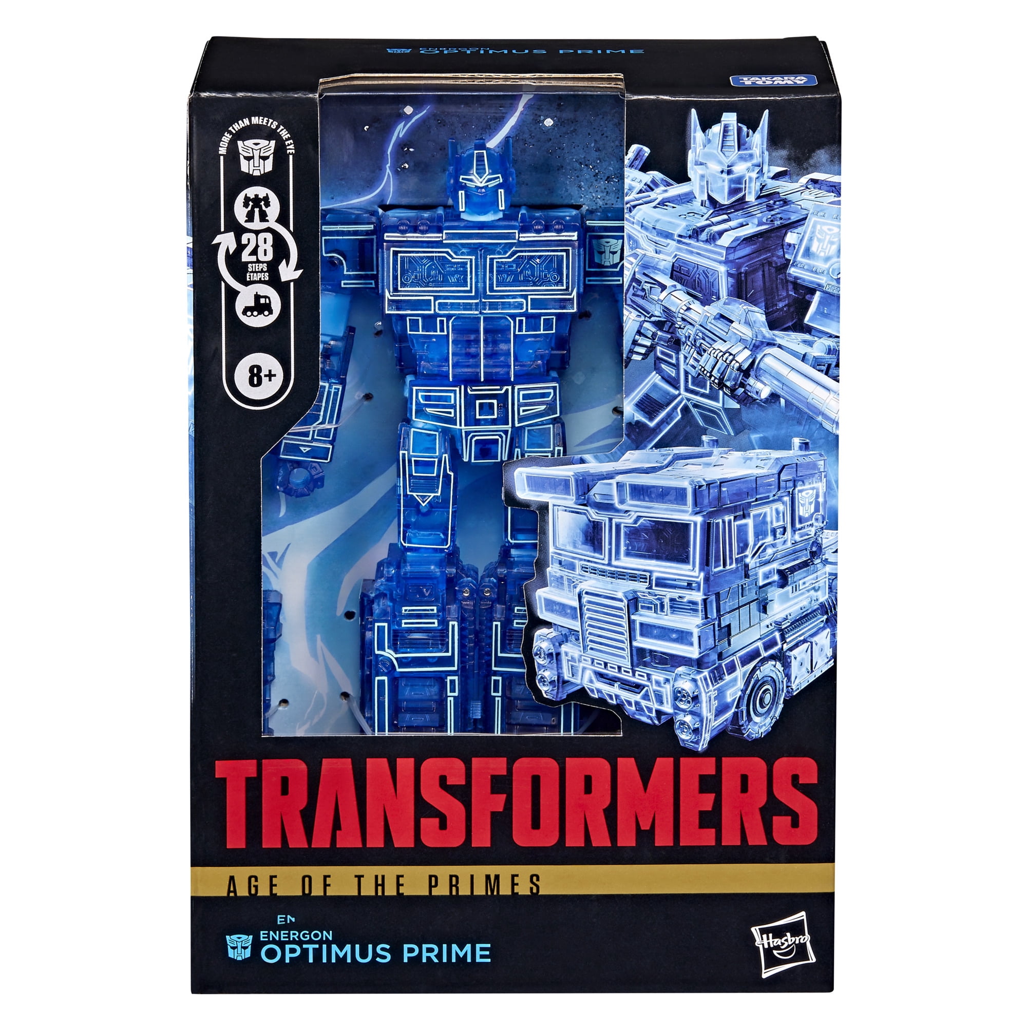 Transformers Toys Age of the Primes Energon Optimus Prime 6.75-Inch Action Figure, 8+