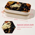 thumbnail image 5 of Unicorn Sunflower Velvet Portable Storage Box with Removable Compartment: Gift-Ready Organizer for Bracelets, Necklace, and Jewelry, 5 of 7