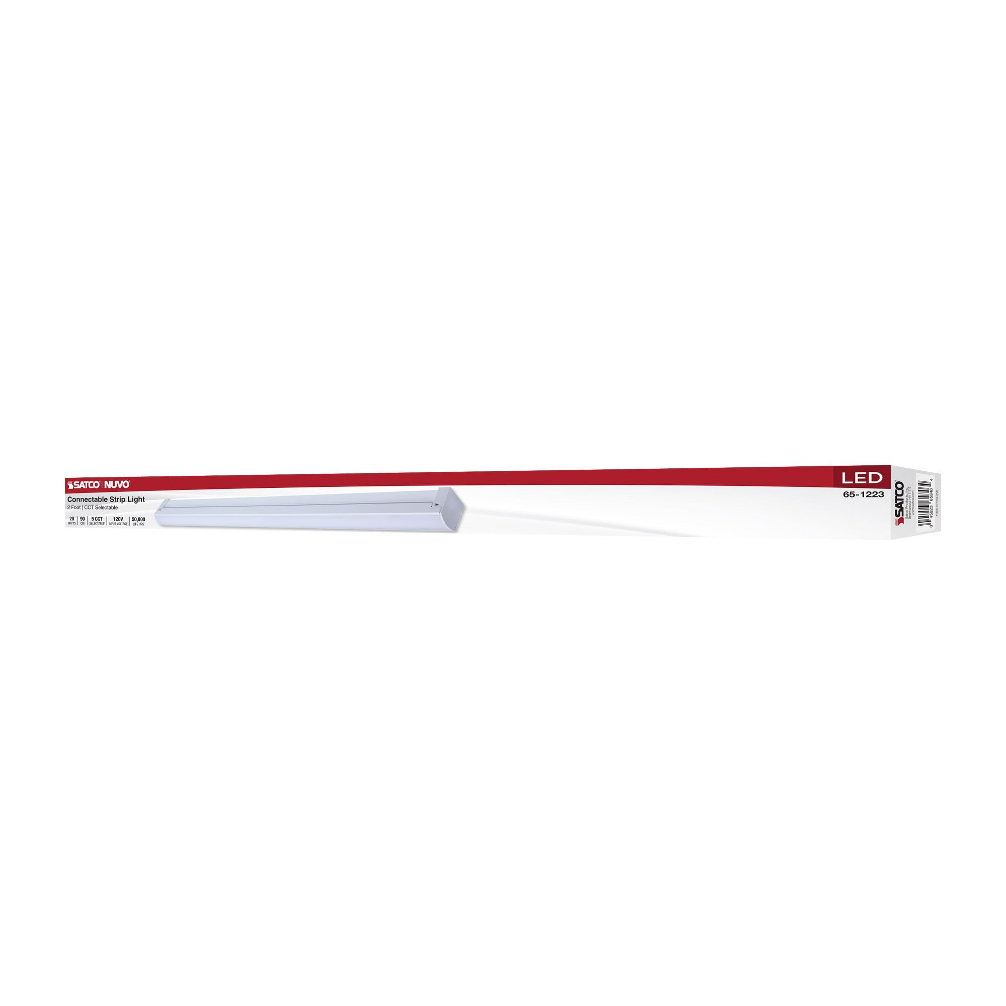 Nuvo 2' Led Cct Strip Fixture 65/1223