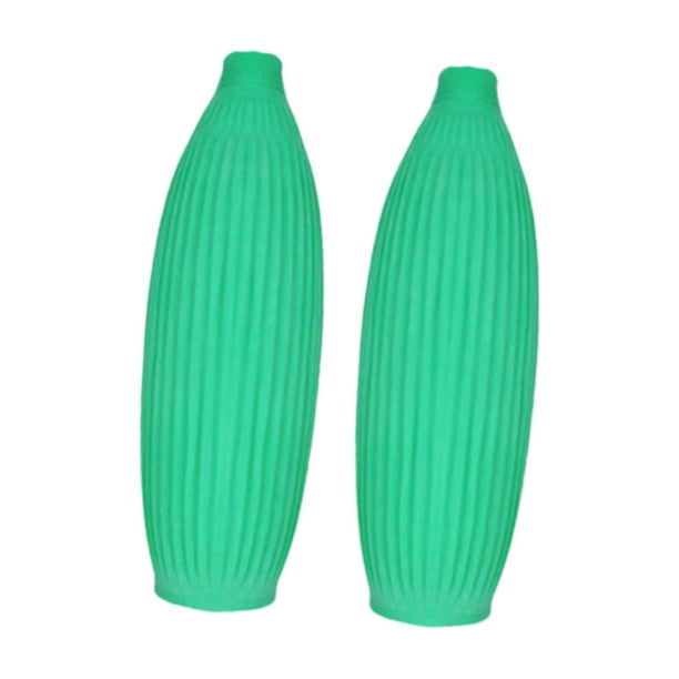 Mangas de látex para brazos, manga de látex para cocina, a prueba de aceite, funda protectora reutilizable para brazos verde 40cm