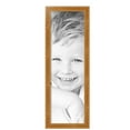 thumbnail image 2 of ArtToFrames 10" x 32" Bright Gold Picture Frame, 10x32 inch Gold Wood Poster Frame (WOM-4928), 5 Pack, 2 of 6