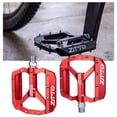 thumbnail image 4 of Pedales de , rodamientos ligero accesorios rojo shamjiam pedales de bicicleta de montaña, 4 of 5