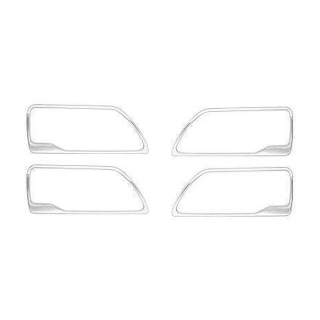for Toyota Highlander 20-22 Silver Titanium Interior Door Handle Bowl Cover Trim