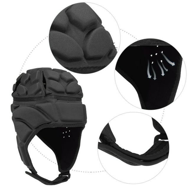 Cergrey Goalie Roller Hat, Comfortable To Wear Sports Helmet For Baseball Sports For Football