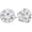 White Gold, variant on 0.25 to 1 Carat Bezel Set Lab Grown Diamond Earrings | 14K Real Gold Diamond Stud Earrings for Women and Men | Certified (GH, VS/SI) 14K Yellow Gold 1 Carat