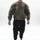 thumbnail image 4 of Conjunto de Camisa de Mangas Largas y Pantalones Casuales para Muñecas Hombres de Acción 1:6 Zulema Traje verde militar, 4 of 6