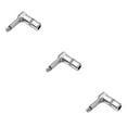 thumbnail image 1 of Guardoinrt 6.35mm Right Angle for Jack 1/4 Inch Mono Microphone Terminal Adapter Connector Replacing Parts Stringed Equipment Supplies Normal 3Set, 1 of 6