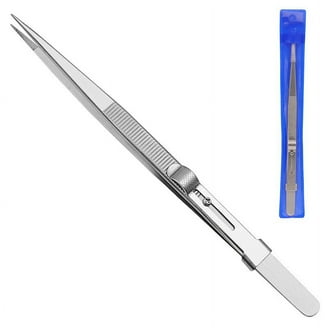 Jeweler's Soldering Ring Holding Tweezer – Head & Shank Tool For Setting, 5.5 Inches