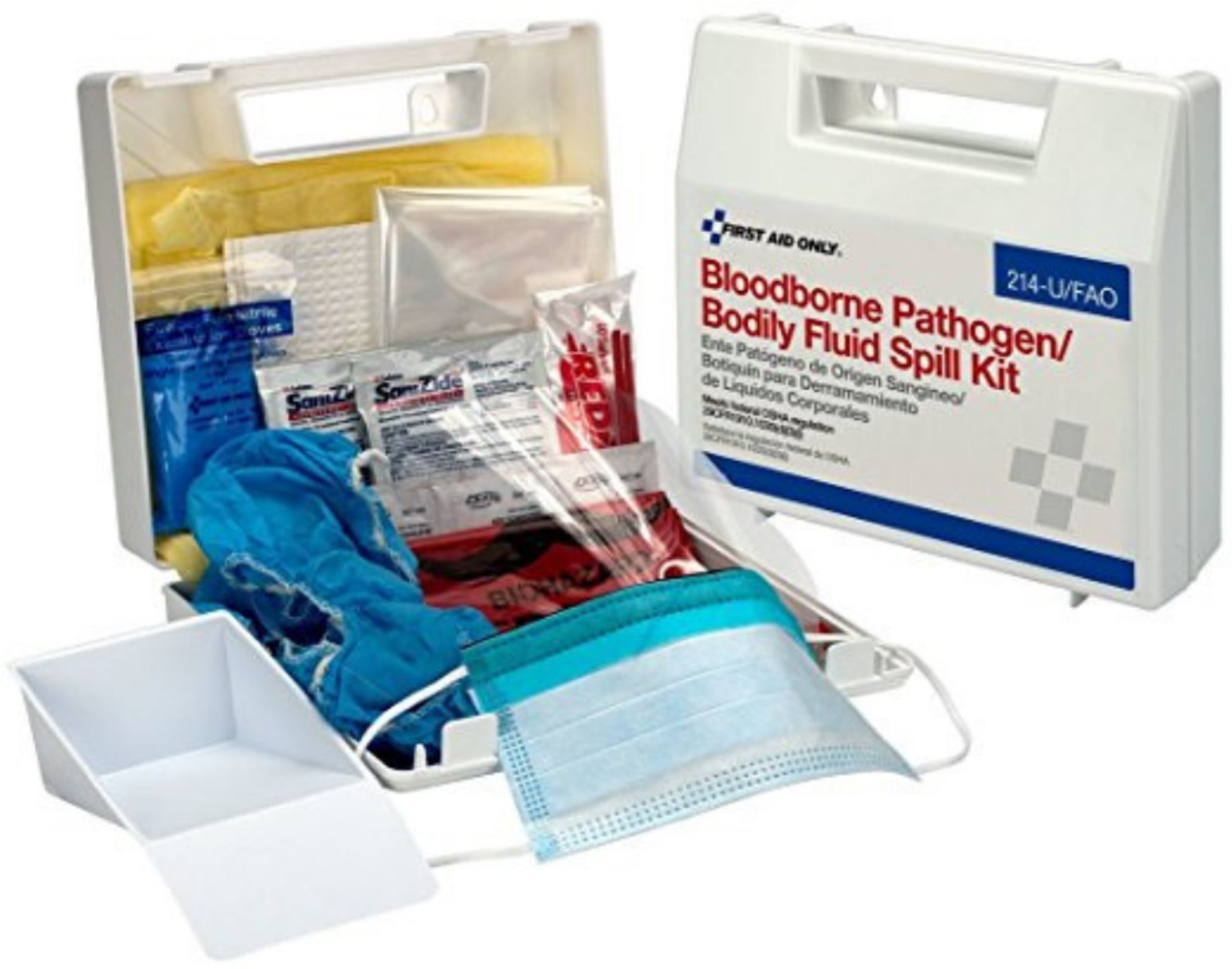 2 Pack PacKit by First Aid Only Bloodborne Pathogen Bodily Spill Kit