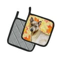 thumbnail image 2 of Caroline's Treasures Thai Ridgeback Fall Pair of Pot Holders, 2 of 2
