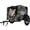 Camouflage, variant on UPLLX Dog Bike Trailer, Foldable Pet Bicycle Cart w/ Quick Release Wheels & Safety Leash, Blue+Black