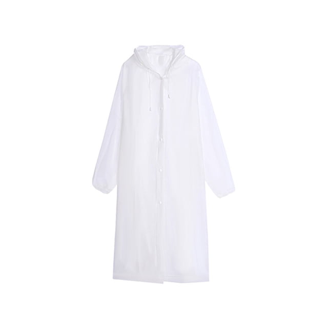 Moyic Chubasquero de 2 piezas, chubasquero para senderismo, Poncho de EVA con capucha, ropa de lluvia transparente para viajes, ropa impermeable para Paraguas de lluvia Moyic HA067274-00