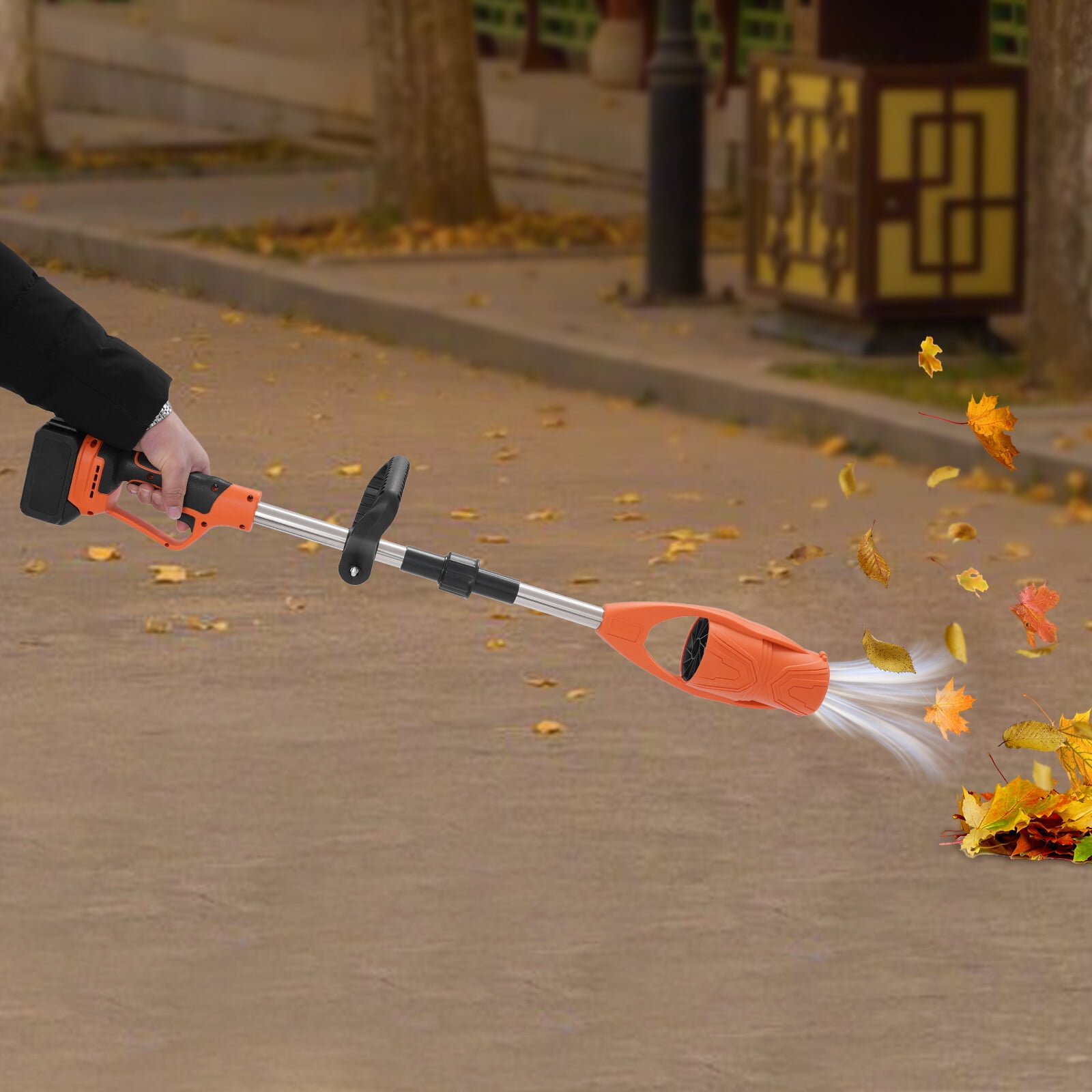 Lithium Battery Powered Leaf Blower, Cordless Leaf Blower, Electric Leaf Blower for Lawn Care