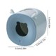 thumbnail image 5 of Soporte para cepillos de dientes eléctricos Bewildely Azul con drenaje, 5 of 6