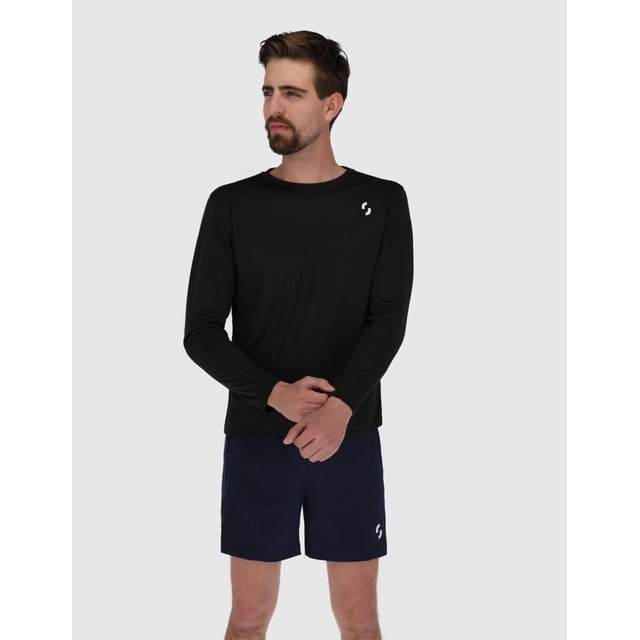 Playera deportiva hombre de manga larga Miles Miles Sportswear Playera de Manga Larga