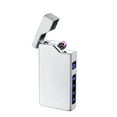 thumbnail image 2 of Latrodar Sensitive Lighter High-color Engraving Electronic Charge Windproof Lighter Budget-Friendly Silver 3.2x1.6 Inch Home Tools, 2 of 5