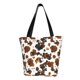 thumbnail image 1 of Fotbe Cow Tie Dye Bolsa de Playa con Estampado, Bolsa de Hombro, Bolsa de Mano Espaciosa, Bolsa de Viaje Ligera, Bolsa de Compras Versátil, 1 of 6
