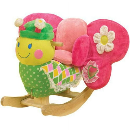 Rockabye 85030 Bonita Butterfly Chair Rocker Animal