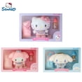 thumbnail image 2 of Traje de bebé Kawaii Cinnamoroll My Melody Hellokitty, chupete de bebé Sanrios, biberón, conjunto de muñeca de felpa, regalos de cumpleaños, 2 of 4