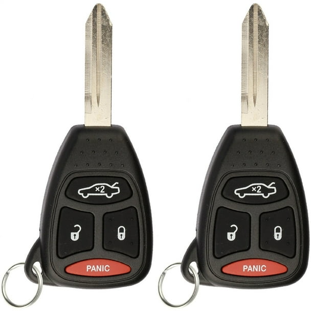 KeylessOption Keyless Entry Remote Control Uncut Ignition Car Key Fob