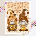 thumbnail image 1 of Pintura de diamante artesanal, ambiente de vacaciones de mosaico de punto de cruz, enano de Santa Claus animado, decoración del hogar, regalo pensativo para Navidad, 1 of 4
