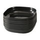 thumbnail image 1 of Pisexur Batería de cocina Platos de 5.7 pulgadas de ancho y 5.7 pulgadas de largo. Platos de cena impenetrables, aptos para lavavajillas y microondas. Platos de plást para la cocina del hogar, 1 of 6