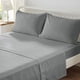 thumbnail image 5 of Juego de cama Anluoer Twin, edredón con mechones grises de 5 piezas, 5 of 6