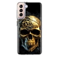 thumbnail image 1 of MUNDAZE Samsung Galaxy S21 Plus Steampunk Skull Science Fiction Machinery Double Layer Phone Case Cover, 1 of 6