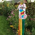 thumbnail image 2 of In the Breeze 5052 — Bunny Windsock Easter Holiday Hanging Decoration, 40-Inches — Colorful Seasonal Decor for Yards and Gardens, 2 of 8