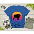 thumbnail image 6 of Cool Bull Cattle Animal Silhouette Farm Animal at Sunset T-Shirt Bull Shirt for Men Women Kids Boys Girls Teens Graphic Animal Gift Tshirt, 6 of 7