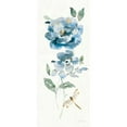 thumbnail image 3 of Nai, Danhui 10x18 Black Modern Framed Museum Art Print Titled - Blues of Summer IV Gilded Panel, 3 of 5