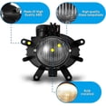 thumbnail image 3 of For 2002-2005 BMW3 Series（BMW 320i/325i/325xi Sedan Wagon BMW 330i/330xi Sedon）Replacement Fog Light Front Bumper Lamp 1PC Left=Right, 3 of 6