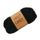 thumbnail image 2 of Hilo para tejer Hilo espagueti Macramé Posavasos suaves para manualidades Tejido de crochet Tejido grueso Negro, 2 of 9