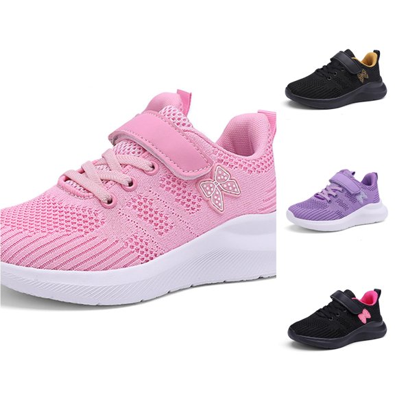 RMGVDSD Kids Sneakers For Boys Girls Tennis Running Shoes Lightweight Breathable Mesh Fashion Sneakers For Outdoor School Walking