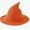 Orange, variant on Xfvqtps Halloween Witch Hat for Women Wide Brim Foldable Halloween Spire Hats for Party Accessory Gray