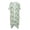 Cactus, variant on HELLHERO Casual Long Kimono Swimsuit Cover Up for Vacation High Quality Fabrics Breathable Bathing Suit Cover Up Multi-Green Shamrock Print