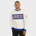 thumbnail image 4 of Men's Darius Rucker Collection by Fanatics  Cream Denver Broncos Colorblock Pullover Sweatshirt, 4 of 6