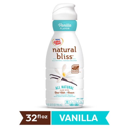 COFFEE MATE NATURAL BLISS Vanilla All-Natural Liquid ...
