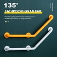 thumbnail image 3 of Amdohai 12 x 12 Inch Bathroom Grab Bar with Luminous Circle, 3 of 7