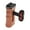 Black, variant on Universal Camera Cage Left/Right Side Handle Wooden Hand Grip with 1/4 Screw Hole Cold Shoe Mount for Camera Cage