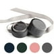 thumbnail image 2 of Anillo redondo Caja de portador Bowknot Collar de compromiso Pendientes Pendientes Pulseras Organizador Joyería Guiño Accesorios Accesorios Gris Caja colgante Inevent AP004488-06, 2 of 7