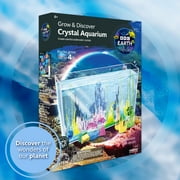 BBC Earth Grow & Discover Crystal Aquarium Kit, Kids STEM Science Experiment Set for Boys and Girls, Ages 6+