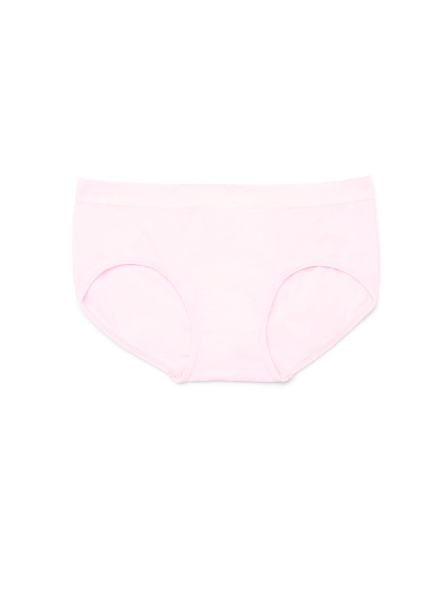 Athletic Works Girls Seamless Brief Underwear, 5-Pack, Sizes S-XL