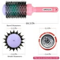thumbnail image 3 of Round Brush for Blow Out - 2.1 Inch Large Nano Thermal Ceramic & Ionic with Boar Bristles - Salon Blow Drying Hair Brush for Drying,Volumizing, Curling, Shine & Smooth Styling, 3 of 4