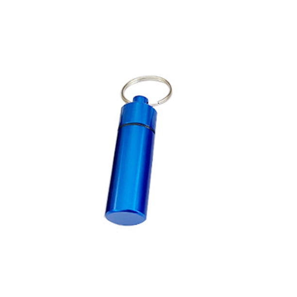 Injueey Tapón para los oídos de botella, aleación de aluminio, Metal redondo, buen soporte de sellado, jarrón ligero, suministro de medicamentos, Almacenamiento y organización del hogar Injueey HA077999-00